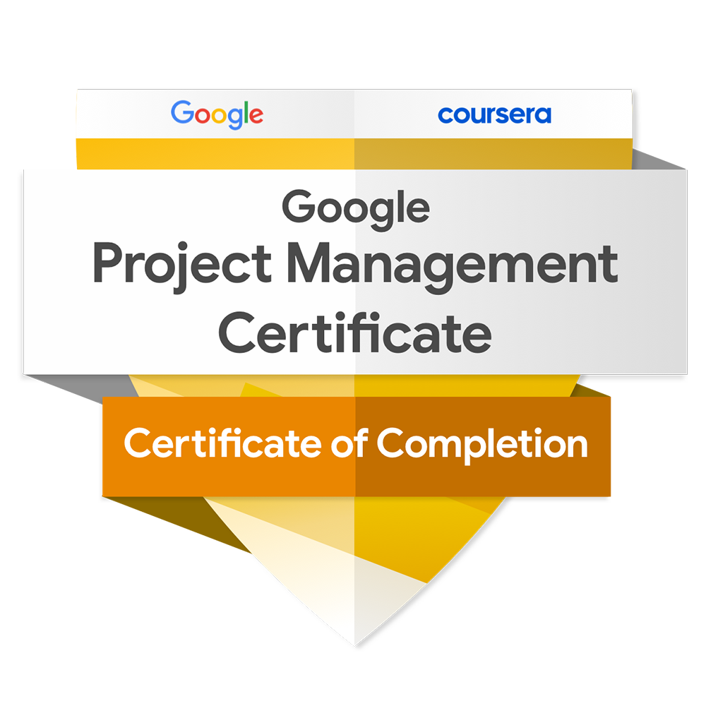 Google Project Management Badge